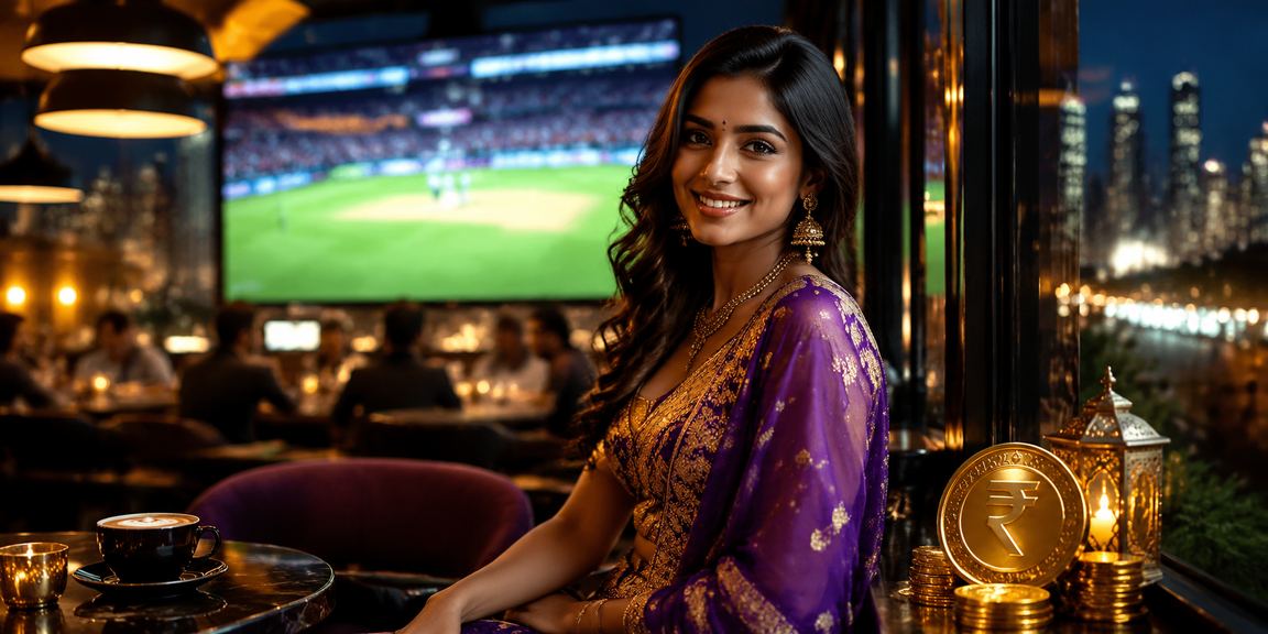 Indian Rupee and cricket betting details displayed on mobile app